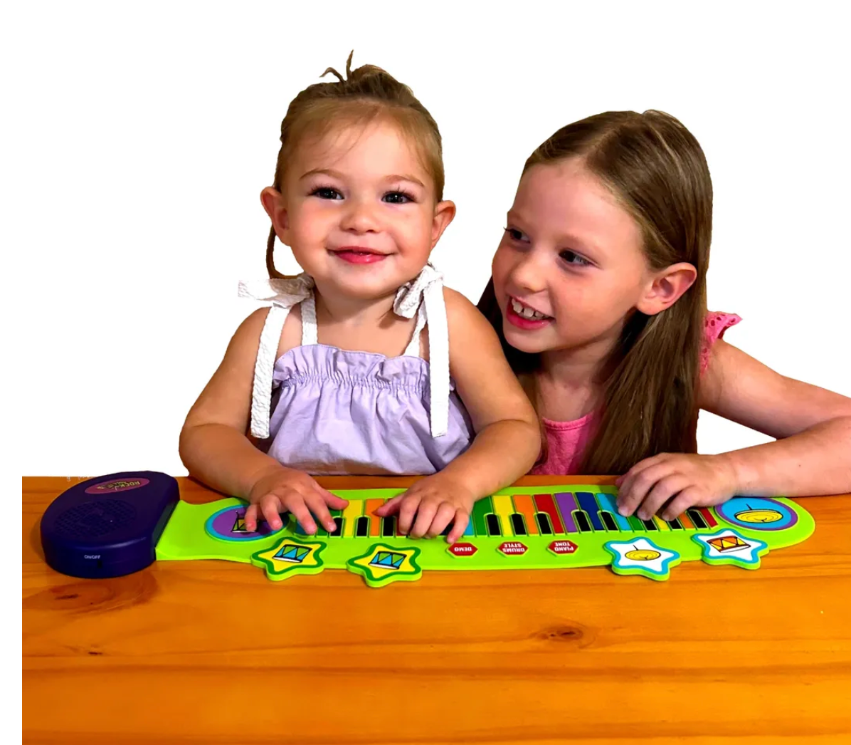 Rock & Roll It On the Go Piano and Drum Music Toy for Kids