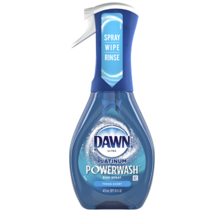 Dawn Ultra Platinum Dish Soap Spray – Fresh Scent – 16oz