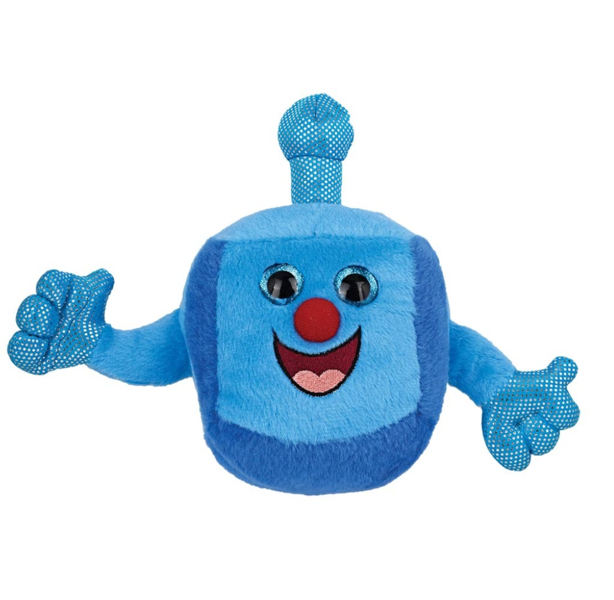 Plush Musical Dreidel Stuffed Kids Toy