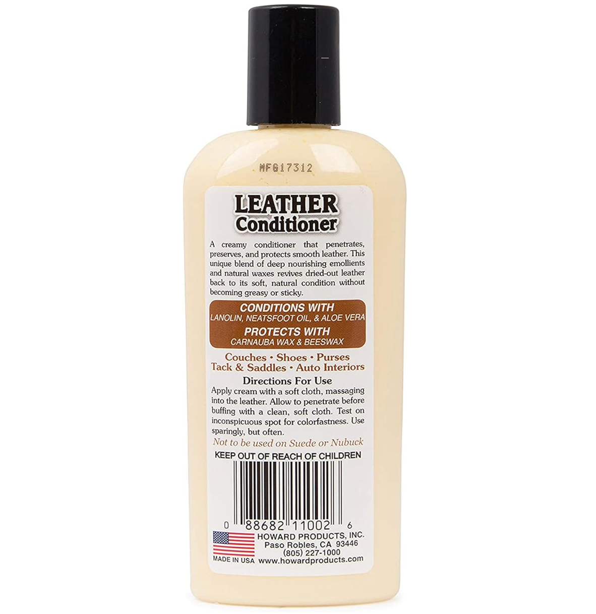 Howard Leather Conditioner – 8oz