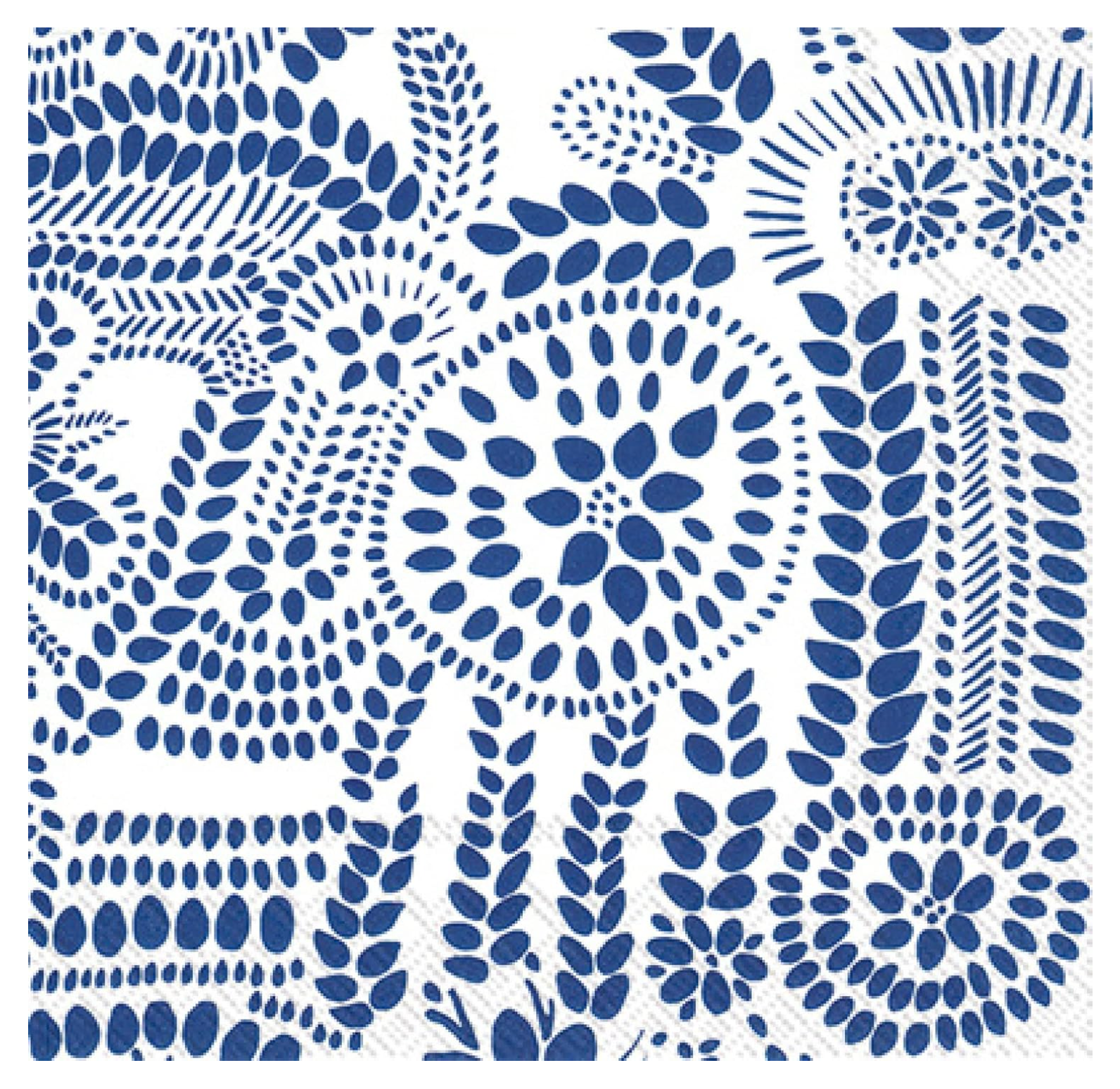Marimekko Cocktail Beverage Napkins – Scandinavian Floral Themed – 20pk