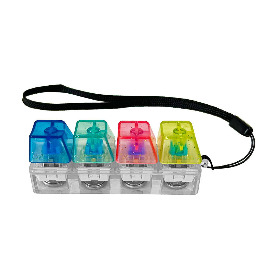 KeyBored Shape Fidget Toy – Assorted Shapes