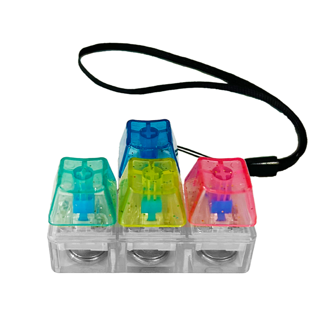 KeyBored Shape Fidget Toy – Assorted Shapes