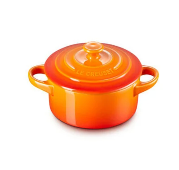 Le Creuset Mini Round Cocotte – 8oz. – Flame