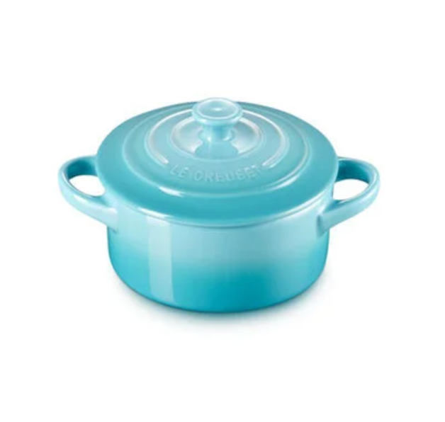 Le Creuset Mini Round Cocotte – 8oz. – Caribbean