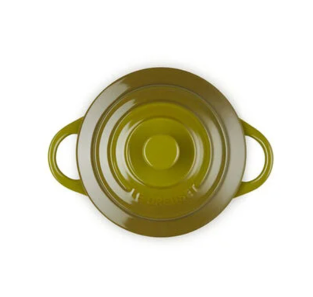 Le Creuset Mini Round Cocotte – 8oz. – Olive