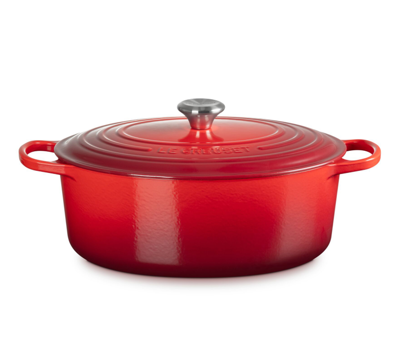 Le Creuset Signature – SPECIAL – Oval Dutch Oven – 8 QT – Cerise