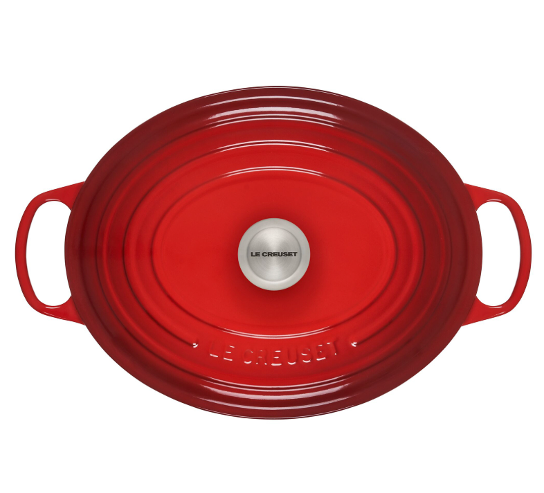 Le Creuset Signature – SPECIAL – Oval Dutch Oven – 8 QT – Cerise