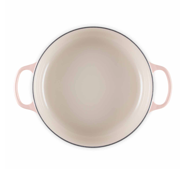 Le Creuset Wide Round Oven – 6.75 QT – Peche