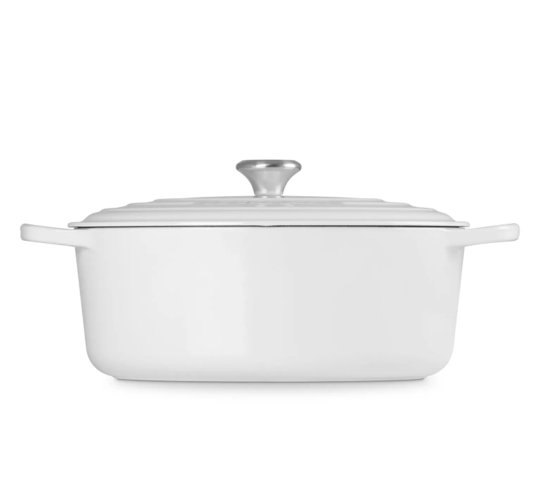 Le Creuset Signature – SPECIAL – Oval Dutch Oven – 8 QT – White