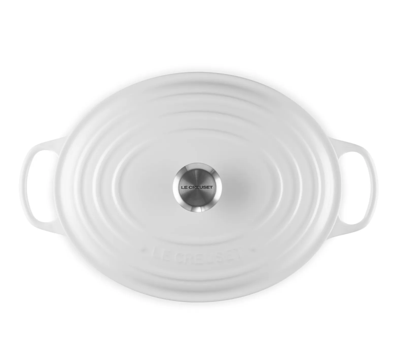 Le Creuset Signature – SPECIAL – Oval Dutch Oven – 8 QT – White