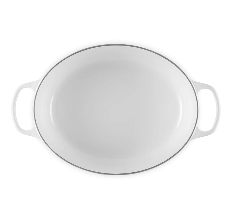 Le Creuset Signature – SPECIAL – Oval Dutch Oven – 8 QT – White