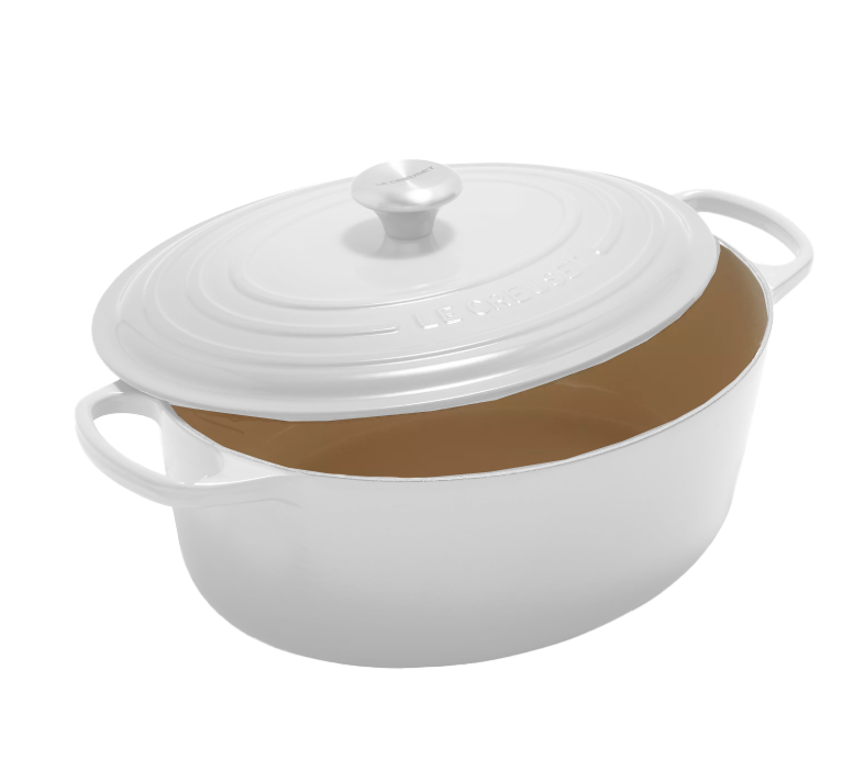 Le Creuset Signature – SPECIAL – Oval Dutch Oven – 8 QT – White