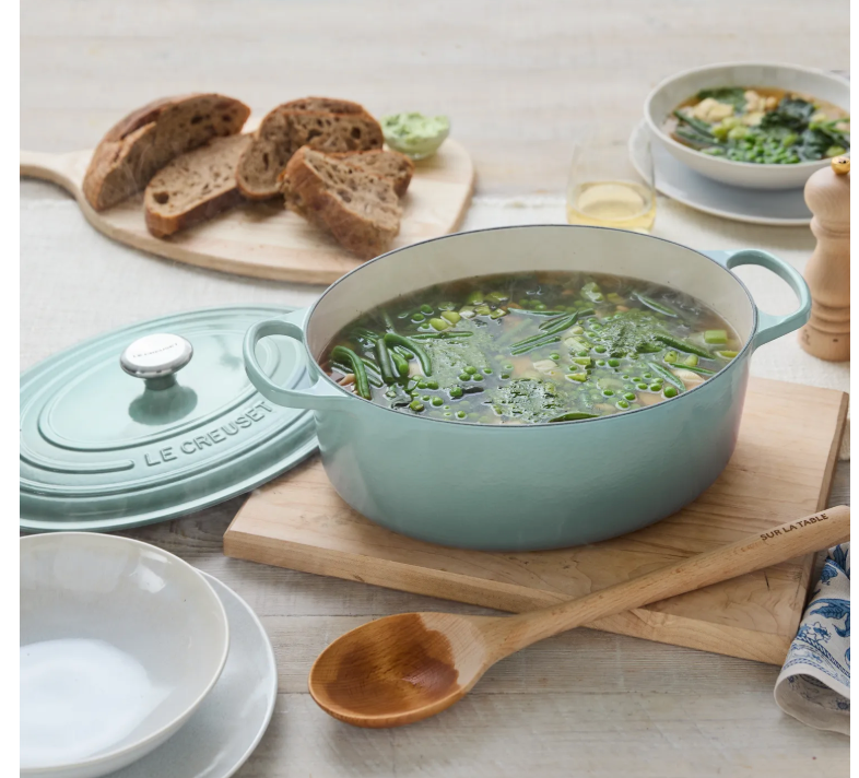 Le Creuset Signature – SPECIAL – Oval Dutch Oven – 8 QT – Sea Salt