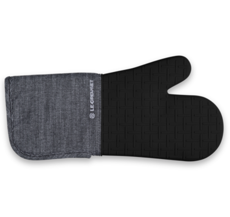 Le Creuset Premium Silicone Oven Mitt – 15" – Noir