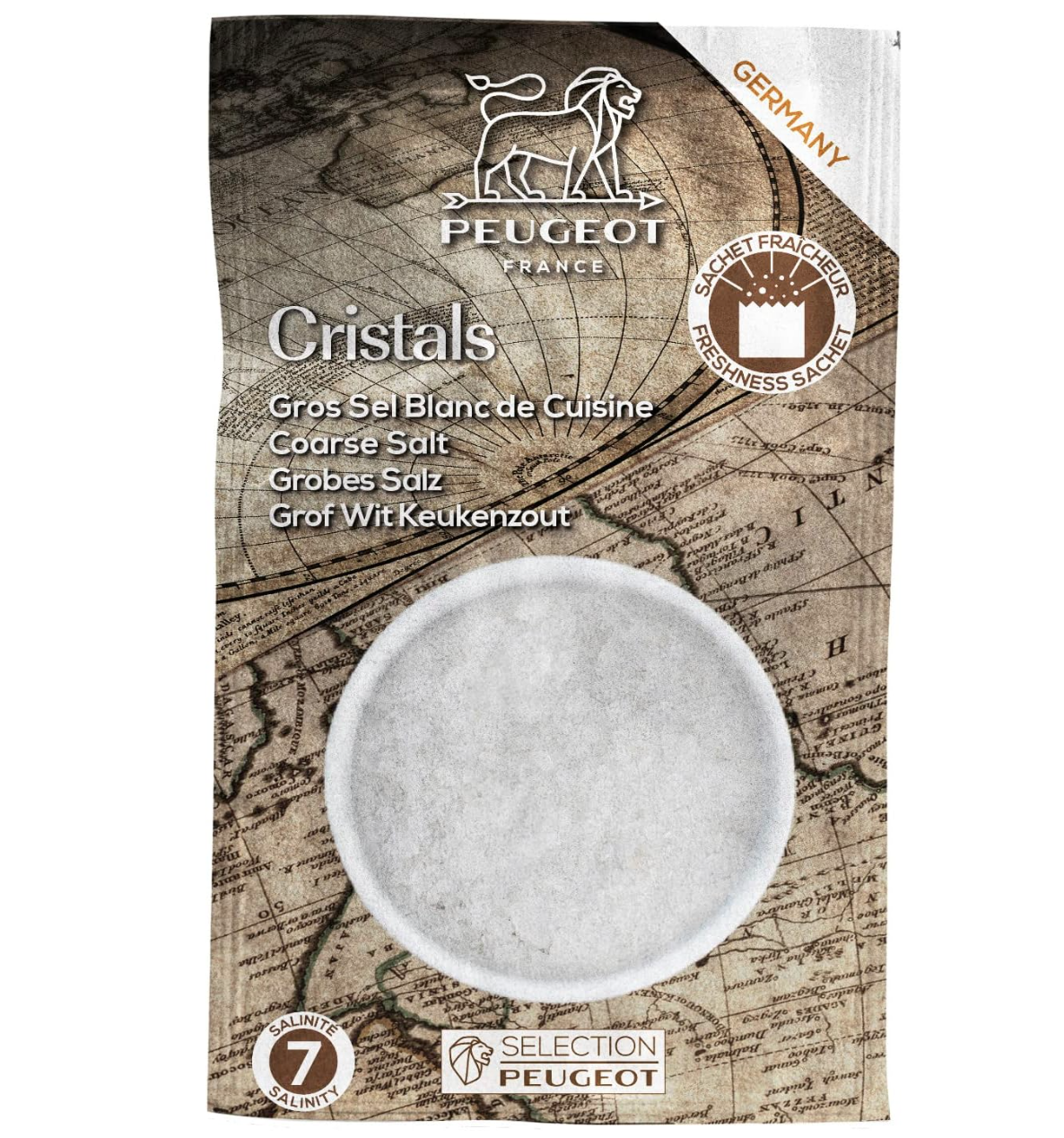 Peugeot Coarse Dry White Salt Refill – Single Sachet