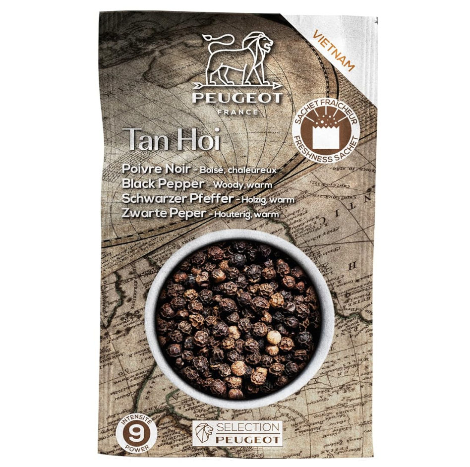 Peugeot Tan Hoi Vietnamese Black Peppercorns Refill – Single Sachet