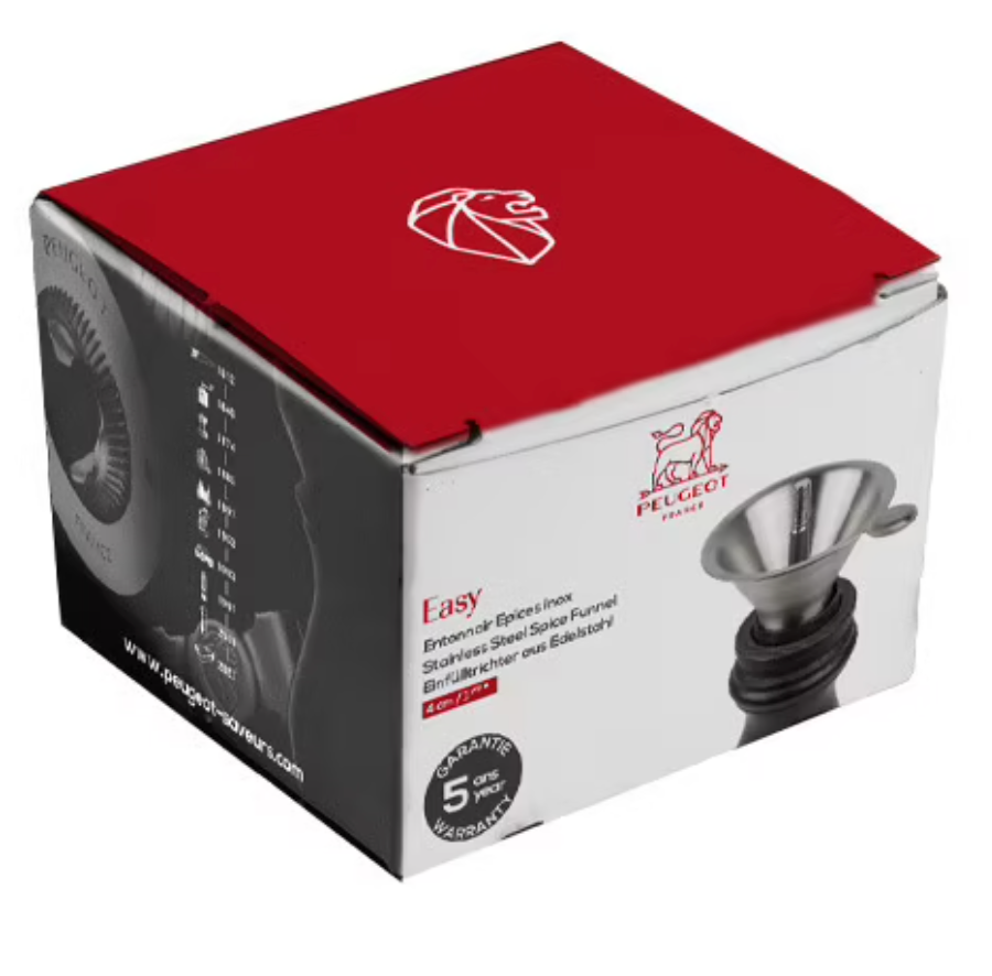 Peugeot Stainless Steel Easy Funnel For Spice Mills