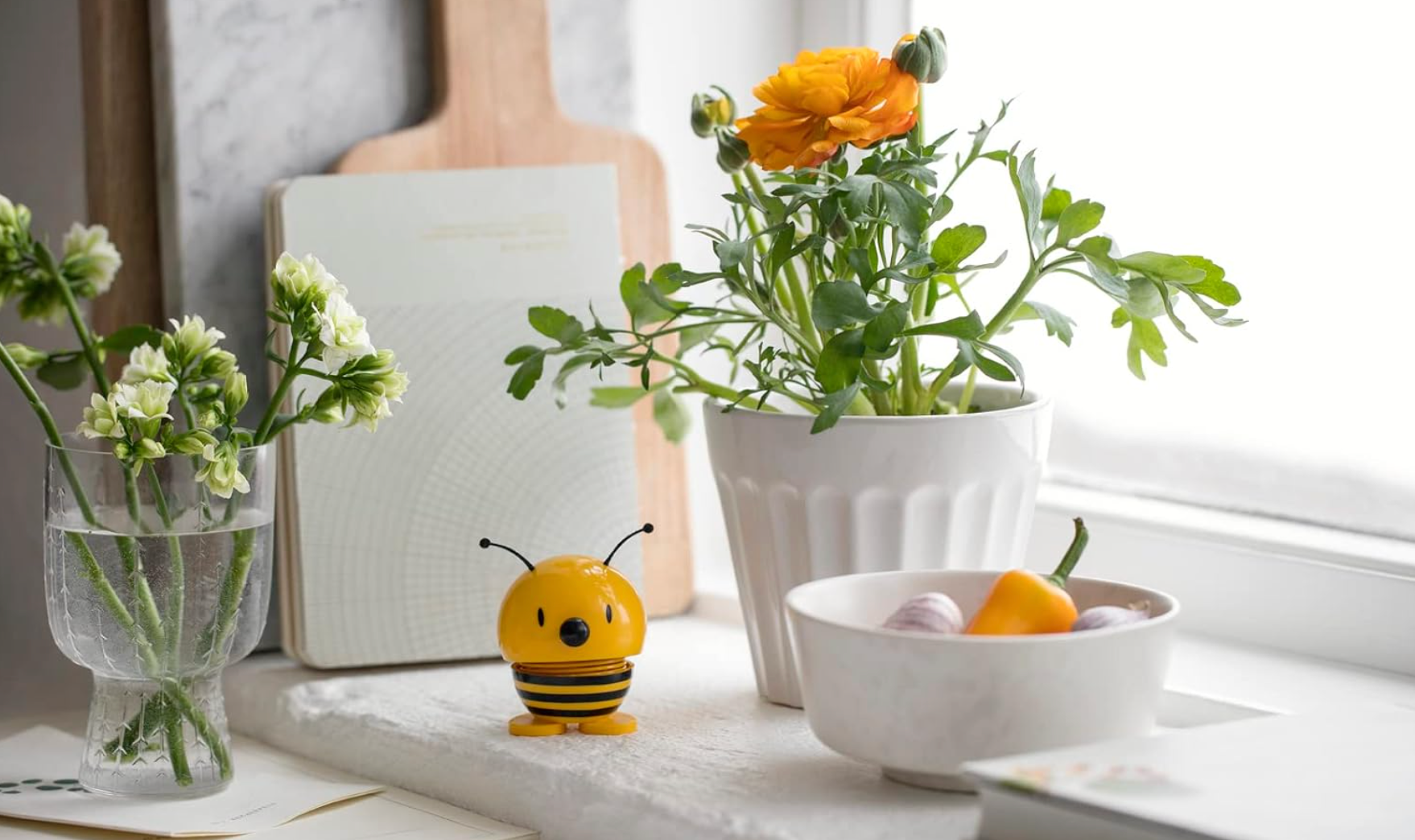 Hoptimist Bobblehead Figure – 3"– Bee