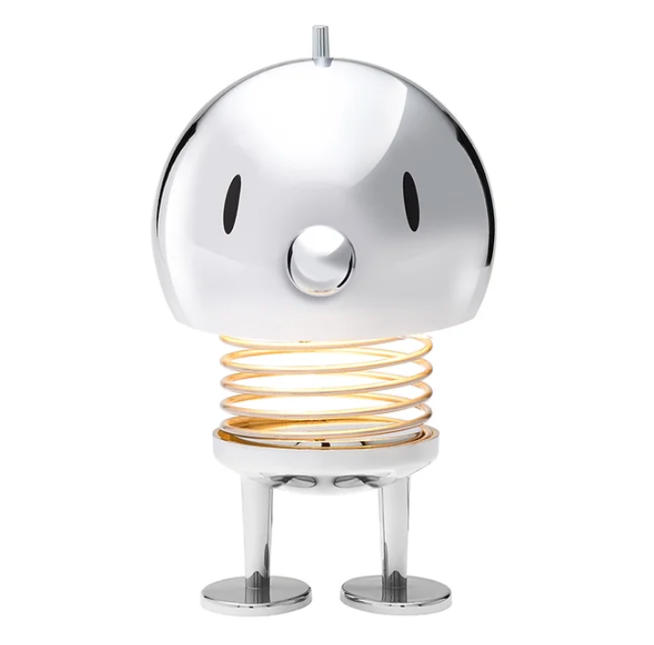 Hoptimist Bumble Spring Lamp Large – Chrome