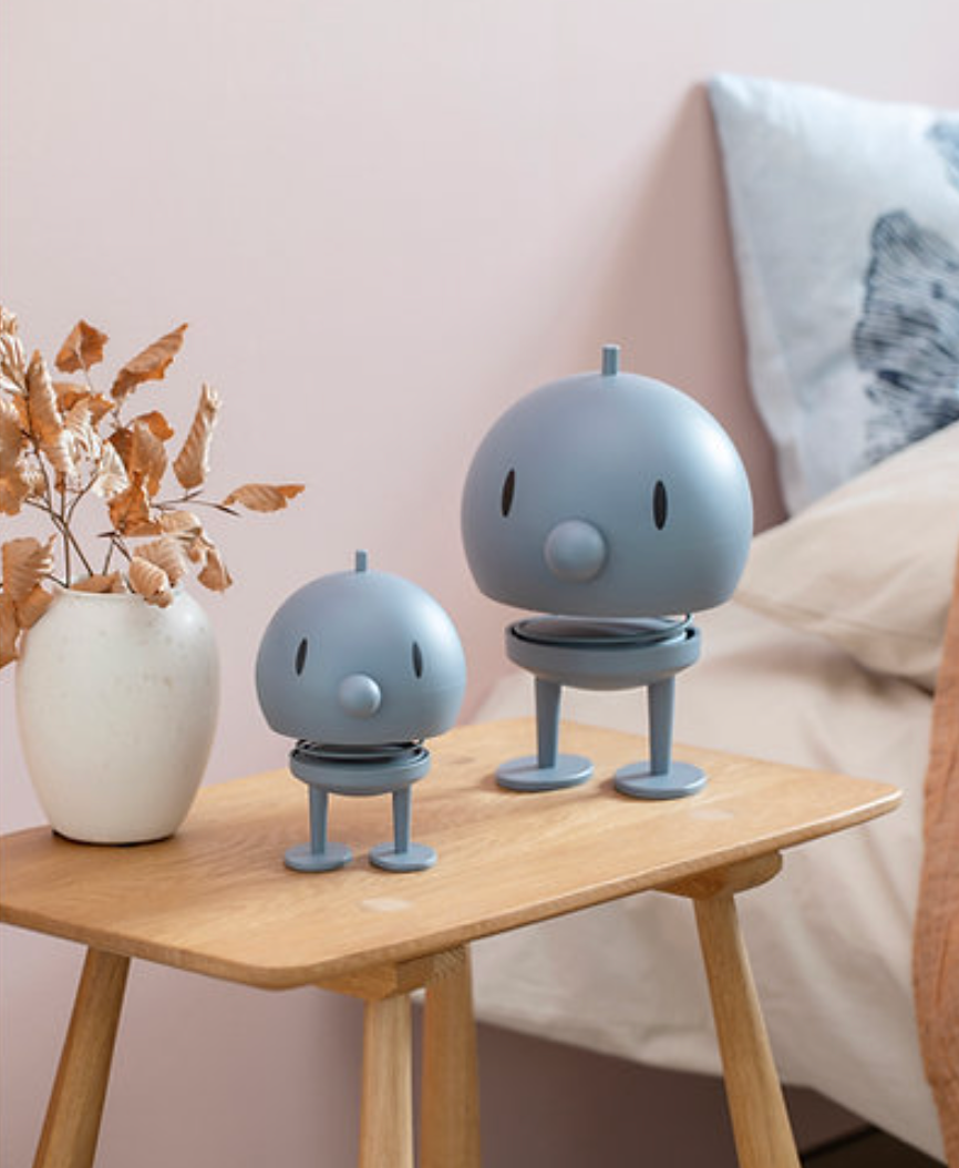 Hoptimist Bumble Spring Lamp – Large – Sky Blue