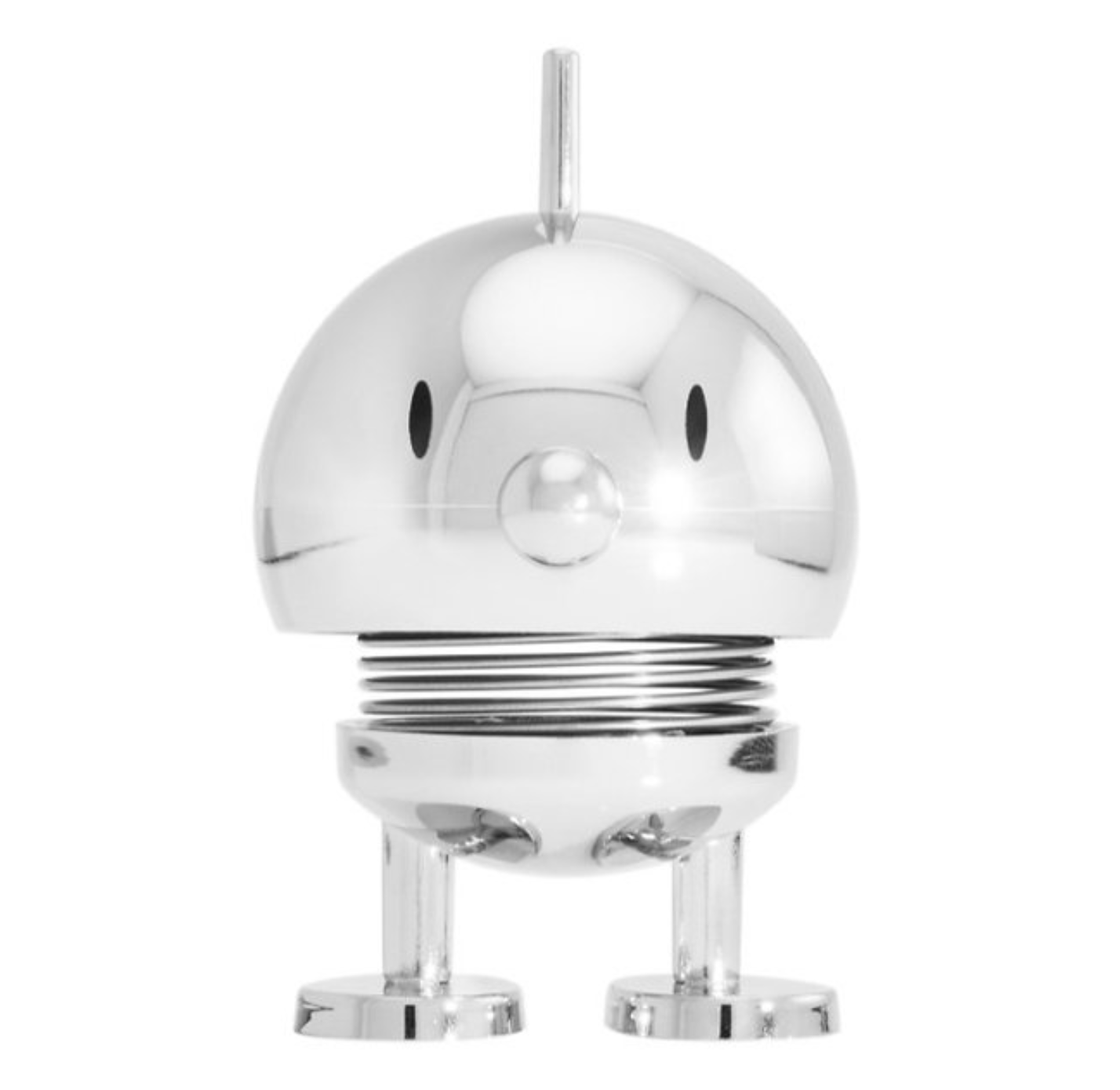Hoptimist Classic Bobblehead Figure – 3"– Chrome