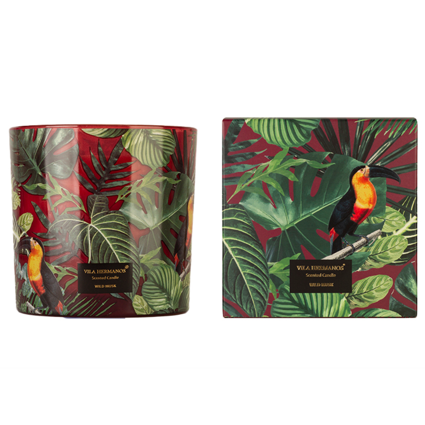 Vila Hermanos Wild Musk 3 Wick Scented Candle – 21oz.