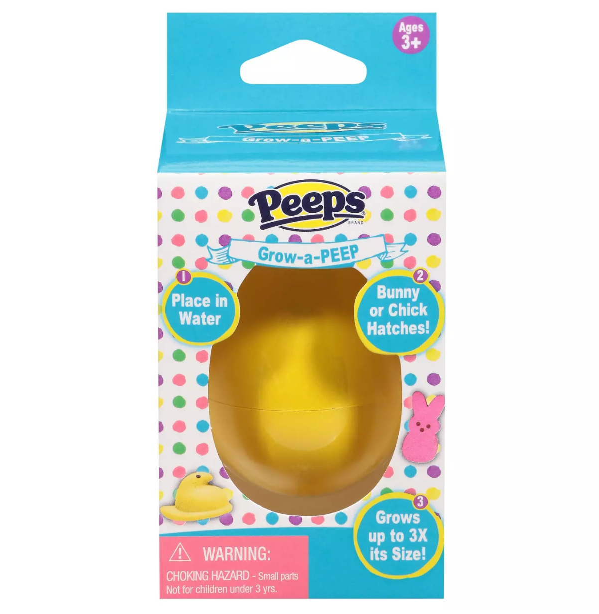 Little Kids Grow A Peep Easter Egg – Assorted Colors – Each Sold Separately