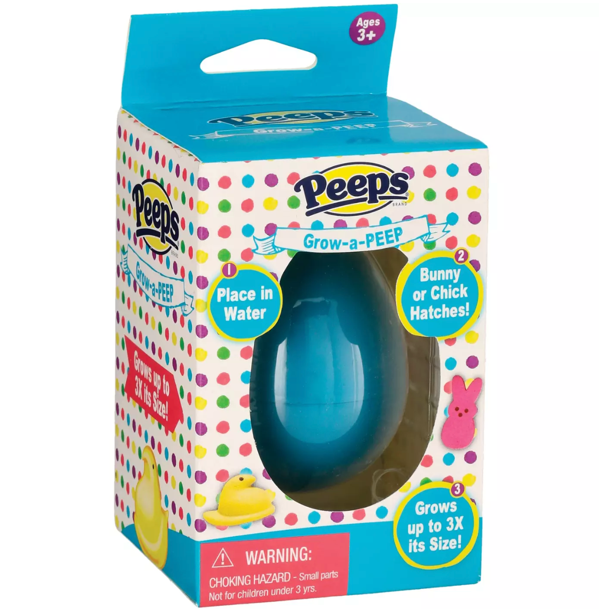 Little Kids Grow A Peep Easter Egg – Assorted Colors – Each Sold Separately