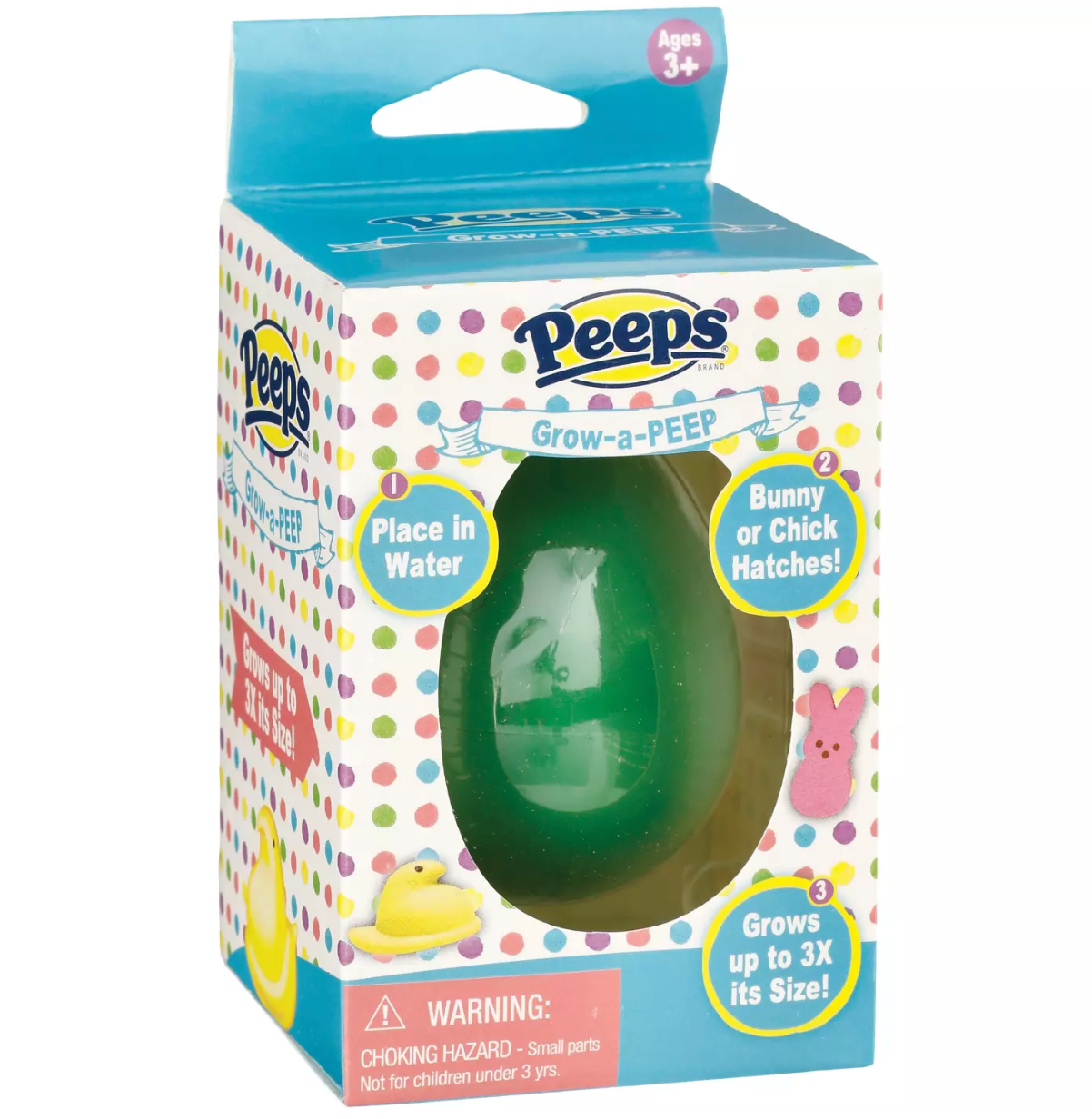 Little Kids Grow A Peep Easter Egg – Assorted Colors – Each Sold Separately