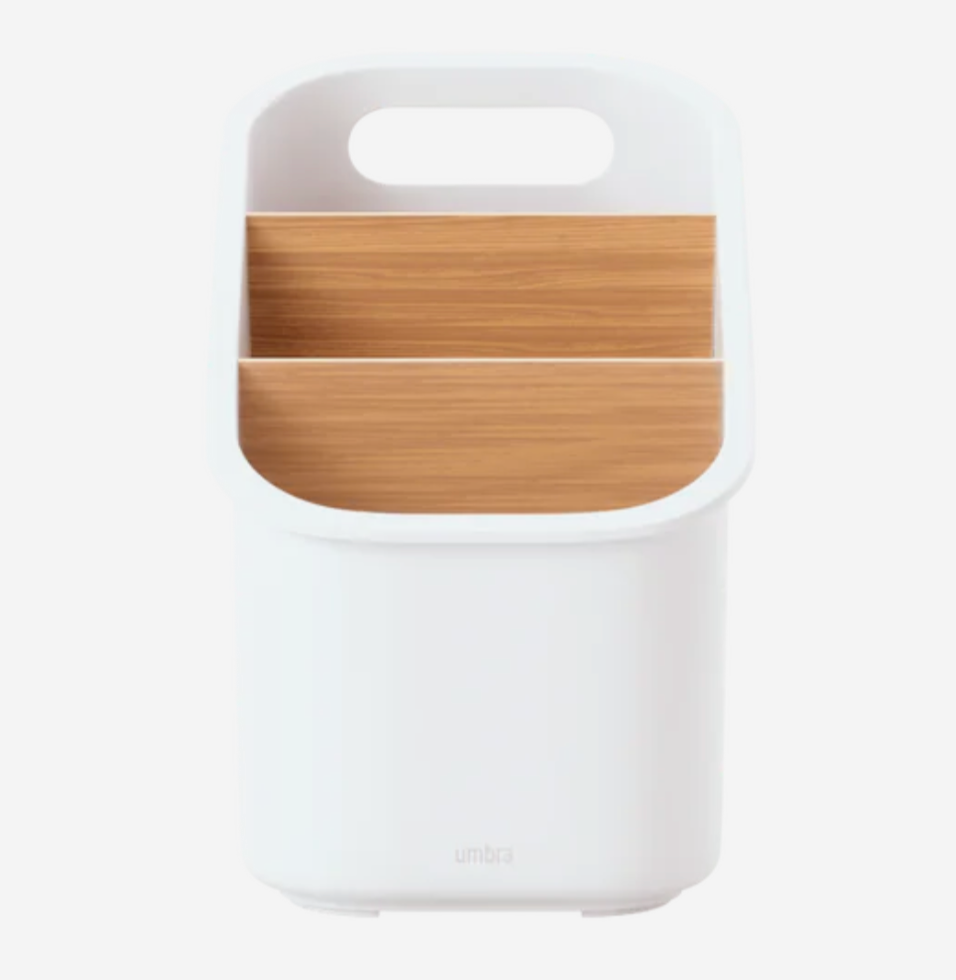 Umbra Bellwood Utensil Holder – White – (Utensils Not Included)