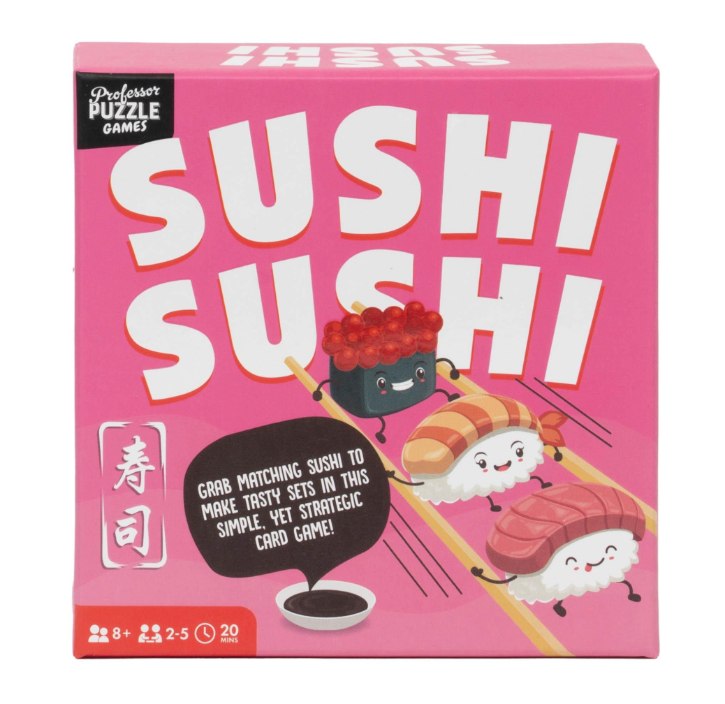 Professor Puzzle Sushi Sushi Card Game