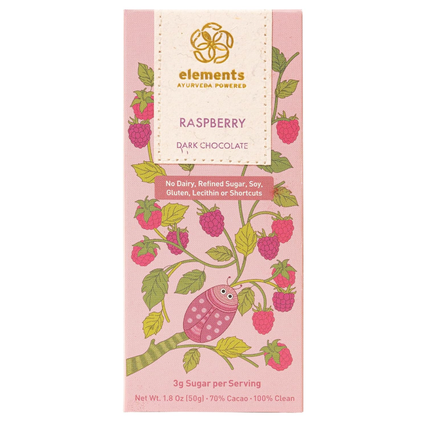 Elements Truffles Chocolate Bar – 1.8 oz. – Rasberry **