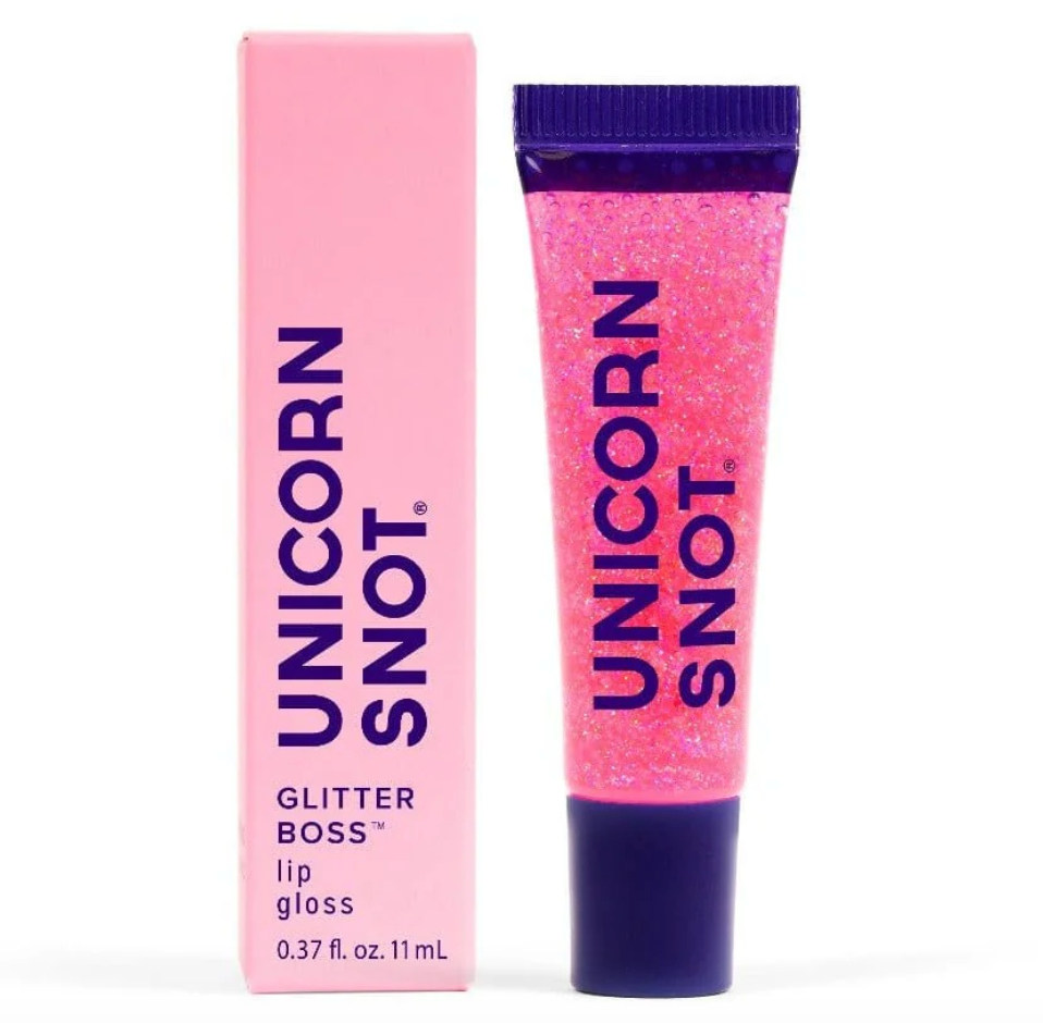 Unicorn Snot Glitter Lip Gloss – Flamingo