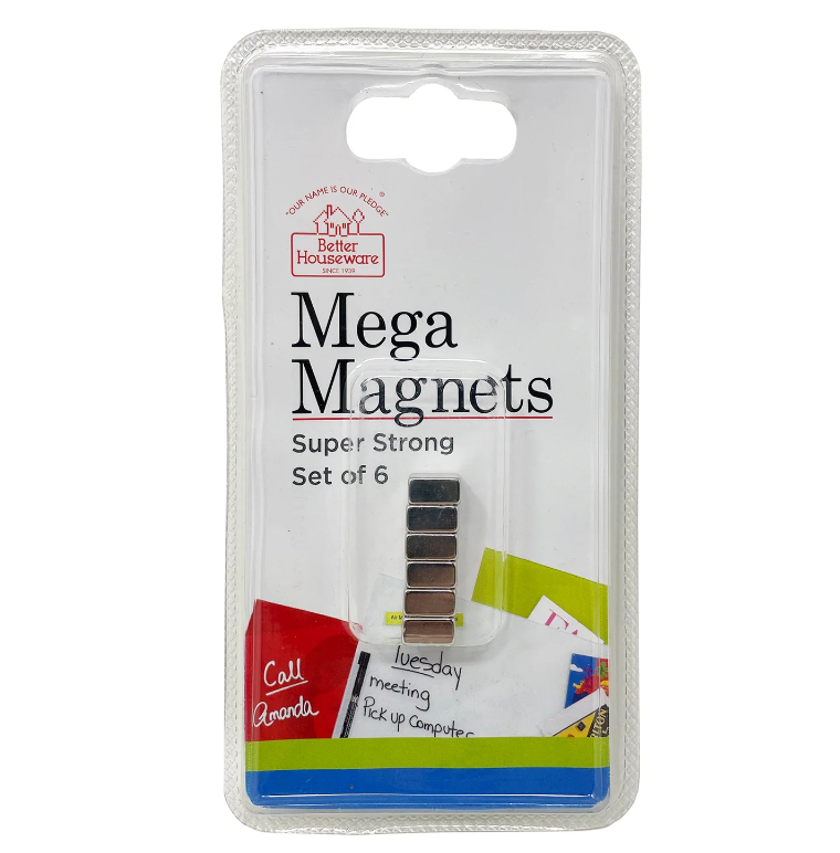 Super Strong Mini Magnets – Set of 6