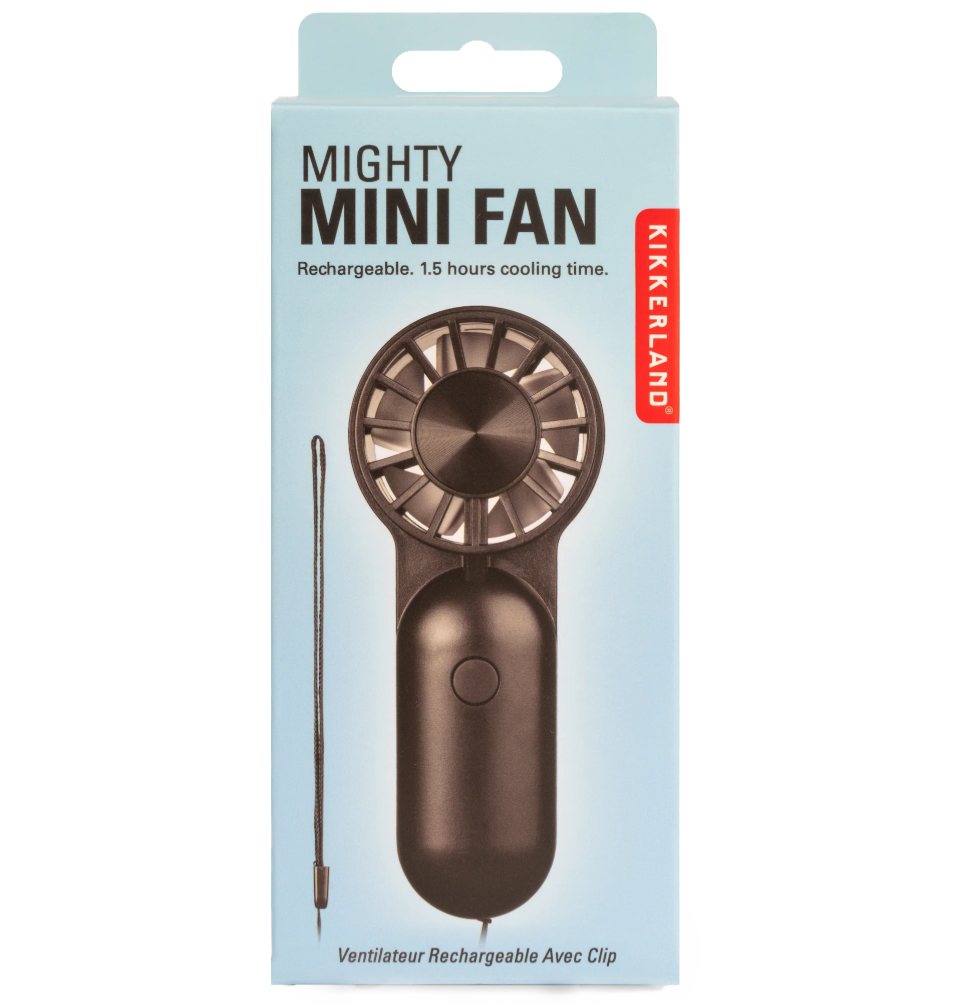 Kikkerland Mighty Mini Fan – S. Feldman Housewares