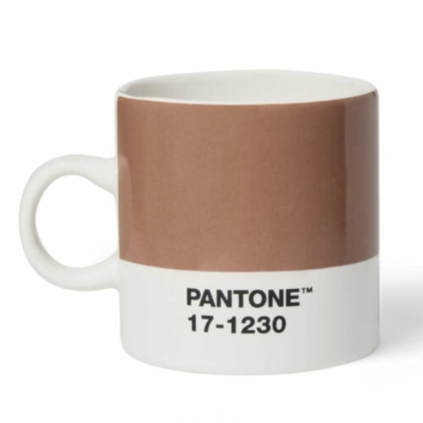 PANTONE Espresso Cup 2025 Color of the Year – Mocha Mousse