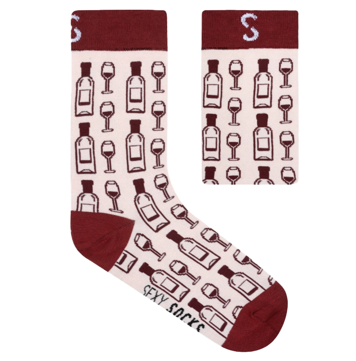 Sexy Socks – Super Soft Anti-Odor - Anti-Bacterial Bamboo Socks – Wine O Clock