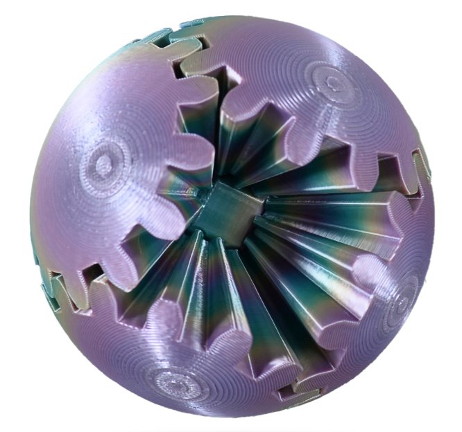 Watchitude Gear Ball Fidget Toy – Assorted Colors – Each Sold Separately