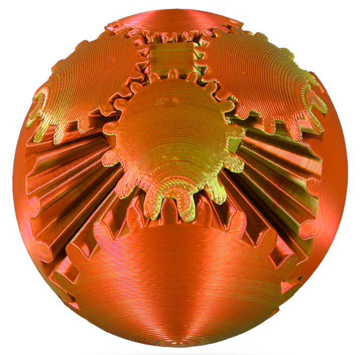 Watchitude Gear Ball Fidget Toy – Assorted Colors – Each Sold Separately