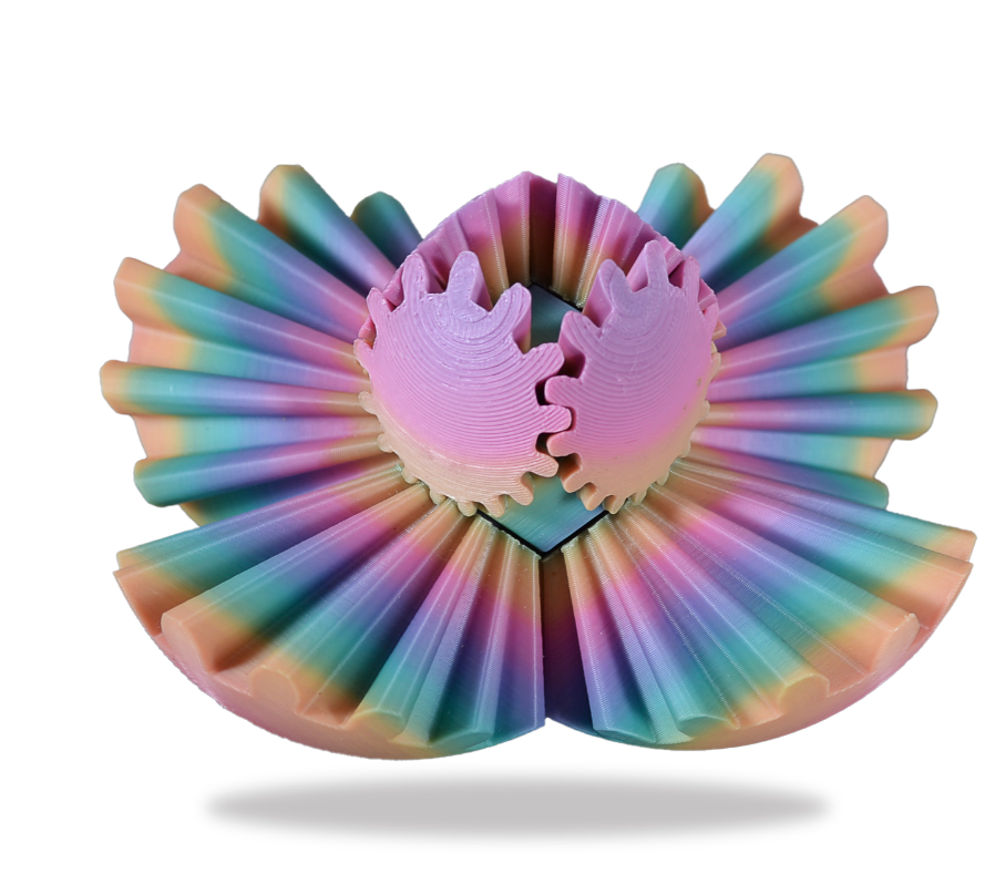 Watchitude Gear Ball Fidget Toy – Assorted Colors – Each Sold Separately