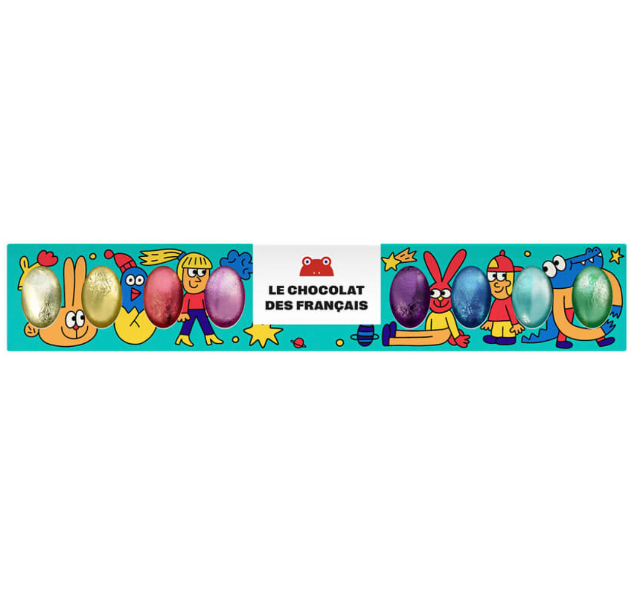 Le Chocolat des Francais Easter Eggs – Pack of 10 **