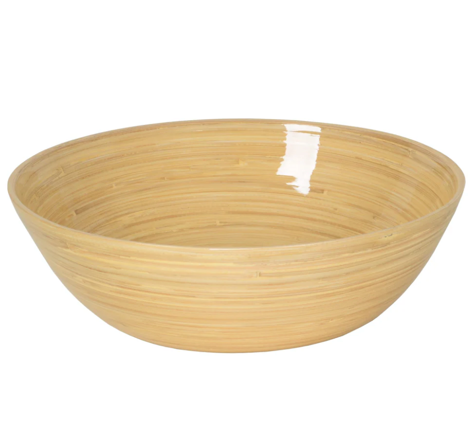 Bamboo Classic Bowl – Nature – 11.7"Dia. x 3.9"