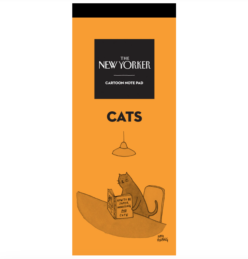New Yorker Note Pad - Cats
