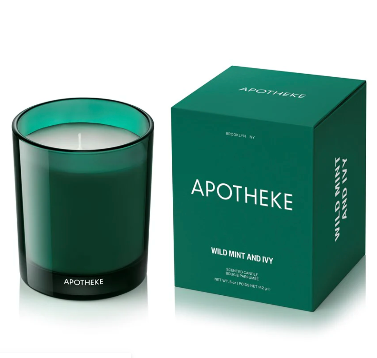 Apotheke Wild Mint Ivy Petite Candle – 5oz