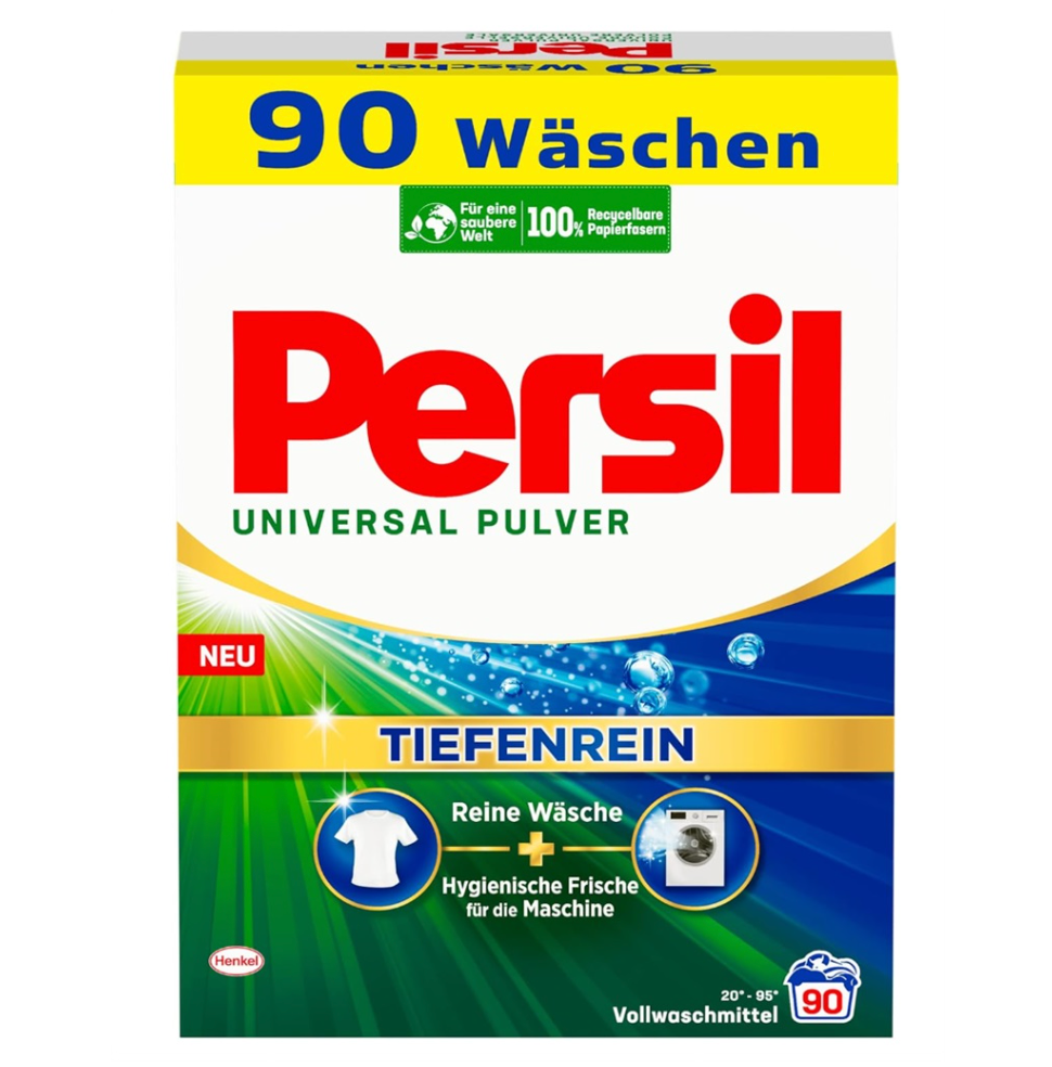 Persil Universal Powder Laundry Detergent - 90 Load – Imported from Germany