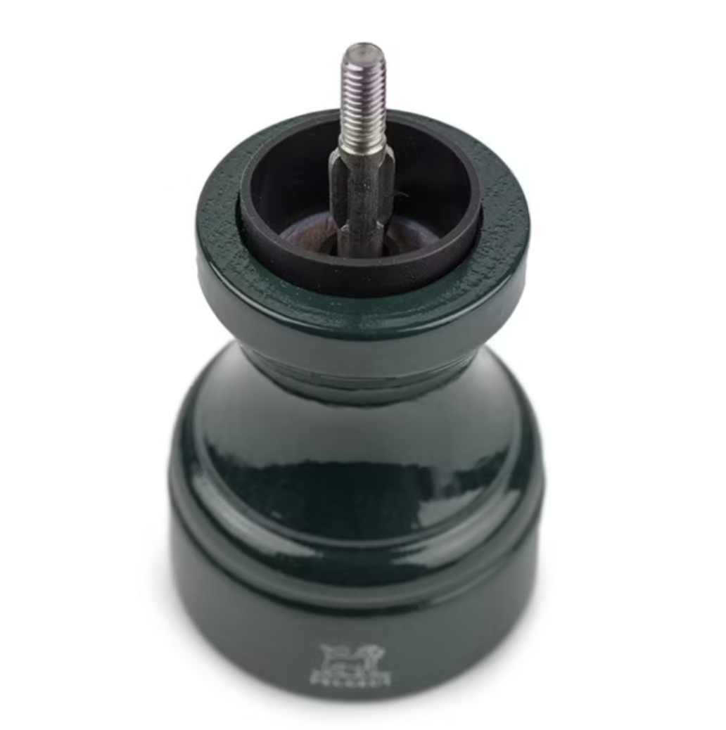 Peugeot Bistro Manual Gloss Painted Wood Pepper Mill – Forest Green – 4"