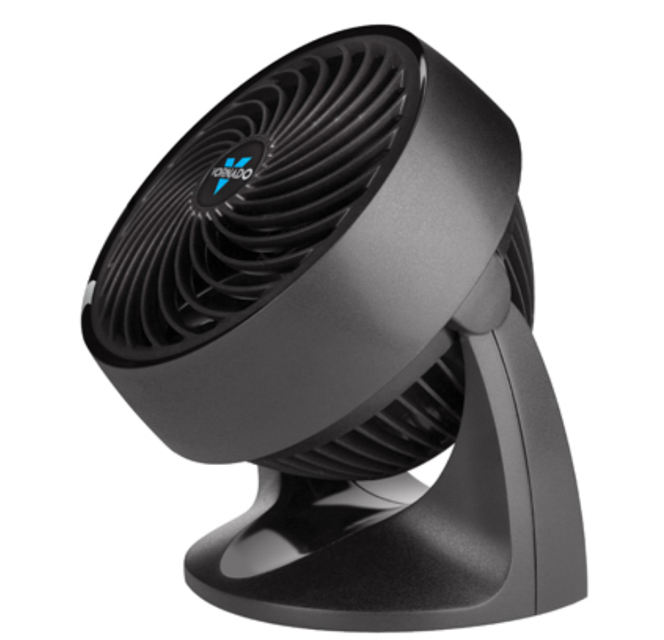 Vornado Vortex Compact Air Circulator Fan – Black – 7 In.