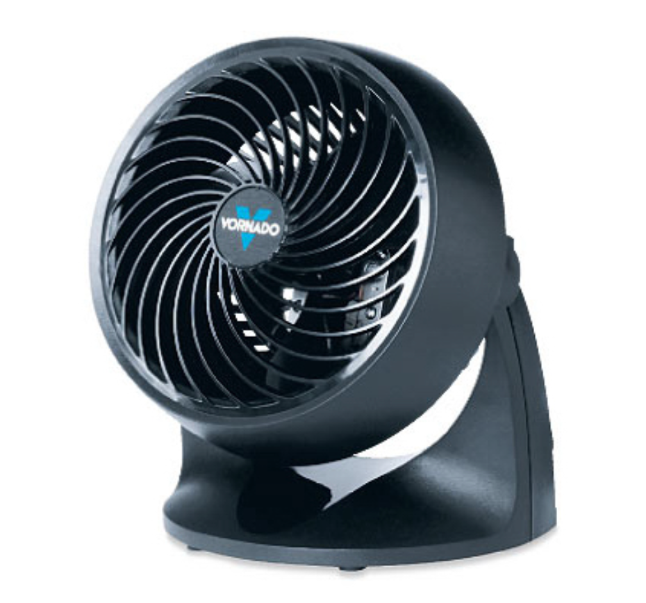 Vornado Vortex Compact Air Circulator Fan – Black – 7 In.