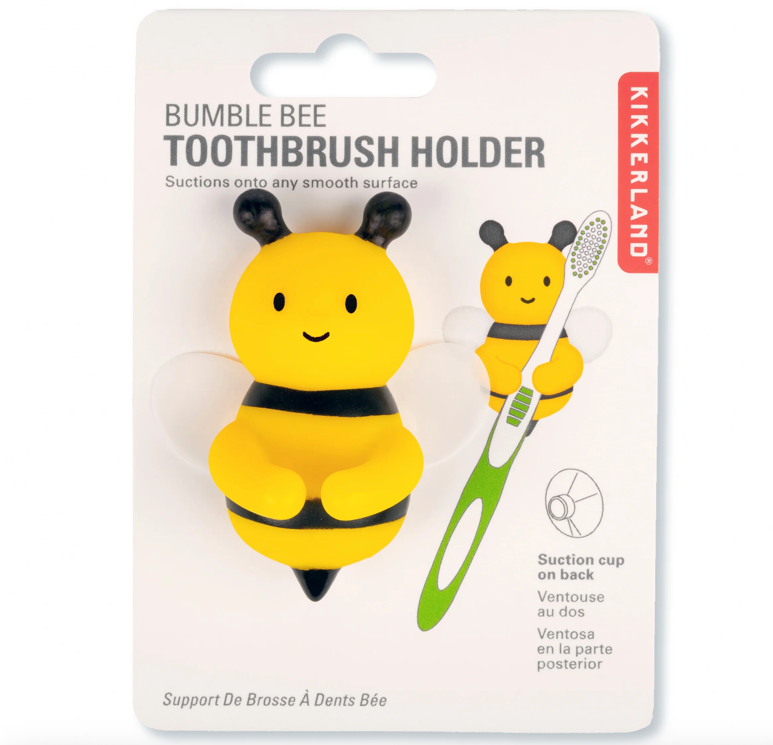 Kikkerland Bumblebee Toothbrush Holder